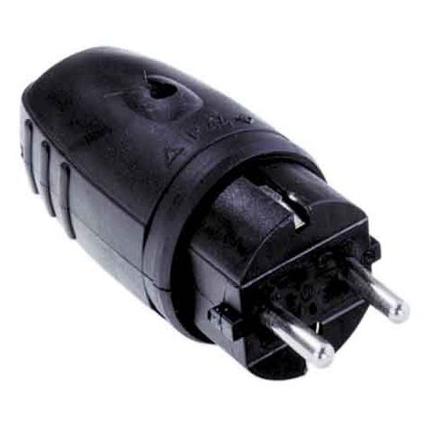 BACHMANN 913.171 NOIR PRISE DE COURANT ÉLECTRIQUE
