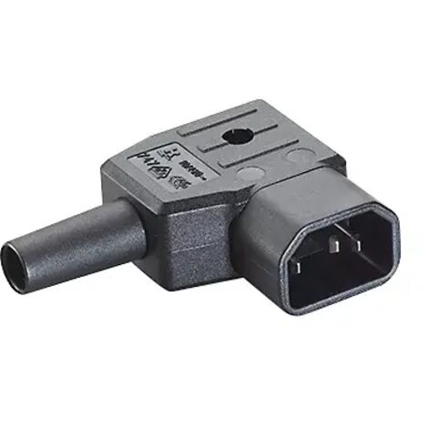 Bachmann 915172 Kaltgeräte-Steckverbinder     Schwarz 1 St.