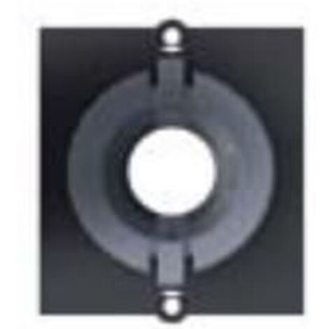 Bachmann 917032 Enchufe Schuko, Negro