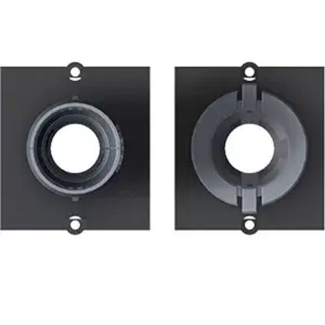 Bachmann 917032 Schuko-Stecker, Schwarz