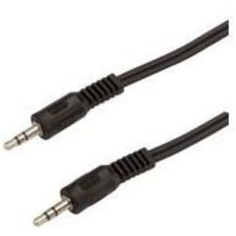 Bachmann 918.010 Jack Audio Cavo [1x Spina jack da 3.5 mm - 1x Spina jack da 3.5 mm] 1.50 m Nero