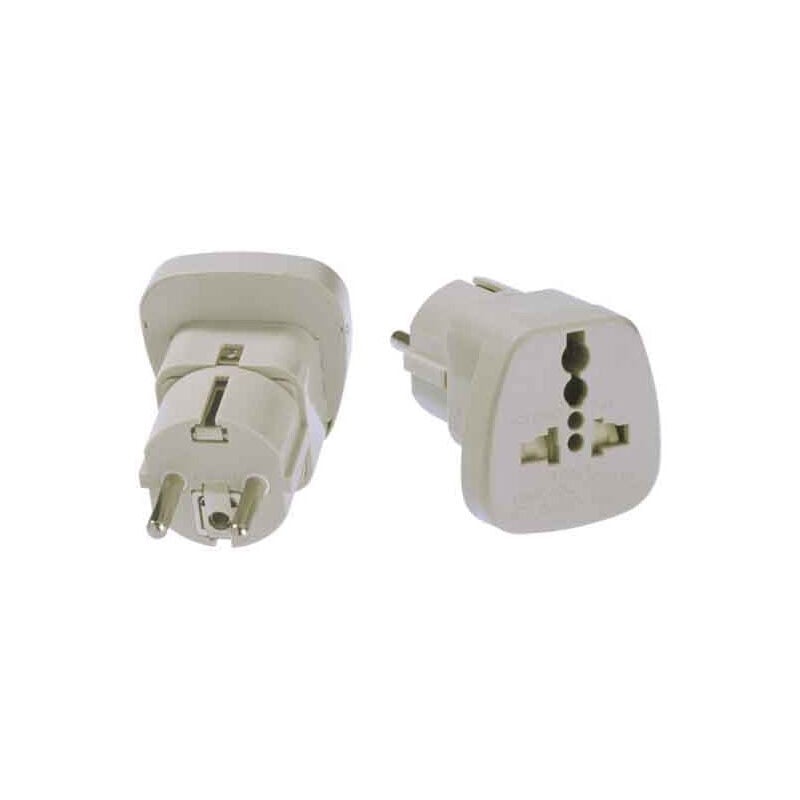 Netzsteckeradapter - Ausl. (w) - Schuko (m) (921.000) (921.000) - Bachmann