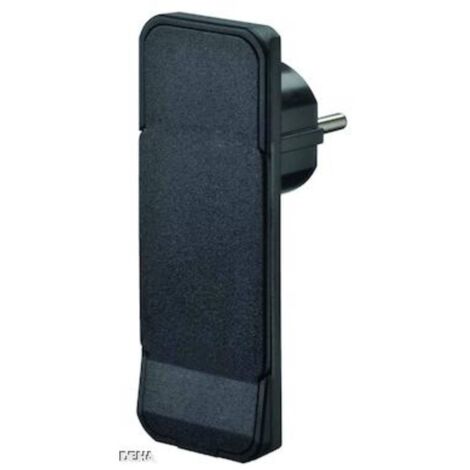 Bachmann 933.001 Spina di sicurezza Plastica 250 V Nero IP20