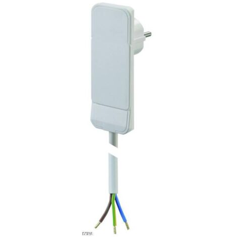 Bachmann 933.004 Alimentazione Cavo 16 A Bianco 1.50 m H05VV-F 3G 1,5 mm²
