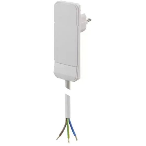 Bachmann 933.004 Strom Anschlusskabel  16 A Weiß 1.50 m H05VV-F 3G 1,5 mm²