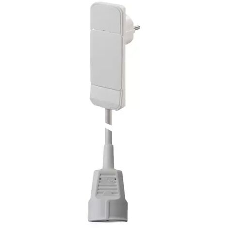 Bachmann 933.013 Strom Verlängerungskabel  16 A Weiß 1.50 m H05VV-F 3G 1,5 mm²
