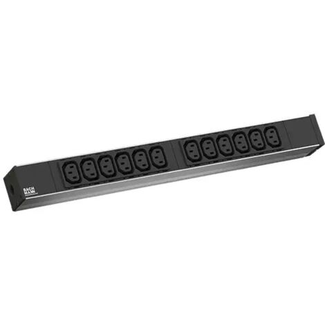 BACHMANN Bachmann IT PDU Basic 12 x IEC320/C13 schwarz 19 (333.616)