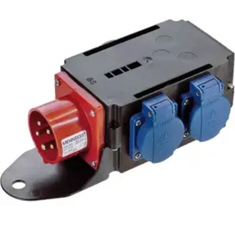 Bachmann CEE-Adapter 1xSt.16A 400V 3xSchu 349.028