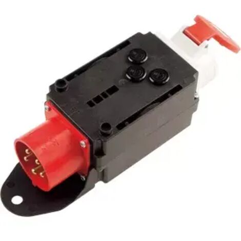 Bachmann CEE-Adapter 1xSt.32A 400V 1xDose 349.183
