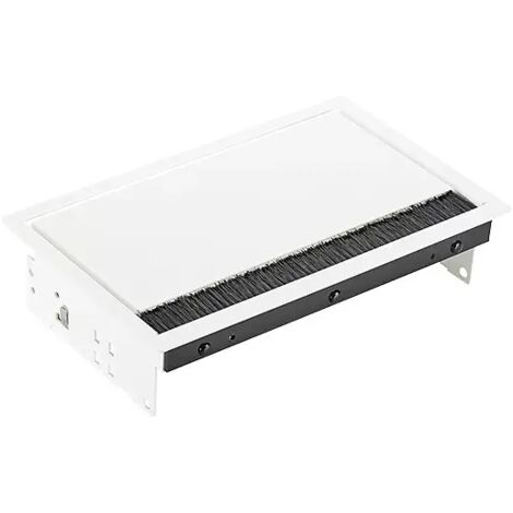 Bachmann CONI Rahmen weiß satinierte Einbau