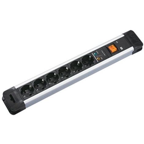 Bachmann CONNECT US multipresa 6 prese nero argento