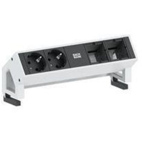 Bachmann DESK 2 multiprise de table noire design moderne