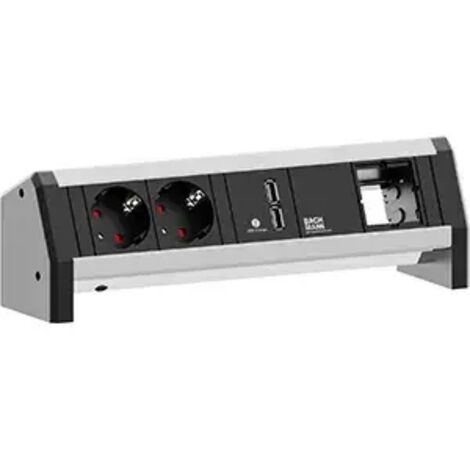 Bachmann DESK 2xCEE7/3 1xUSB Charger 1xCM GST18 902.0182