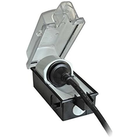 Bachmann Enchufe con Cerradura negro transparente exterior