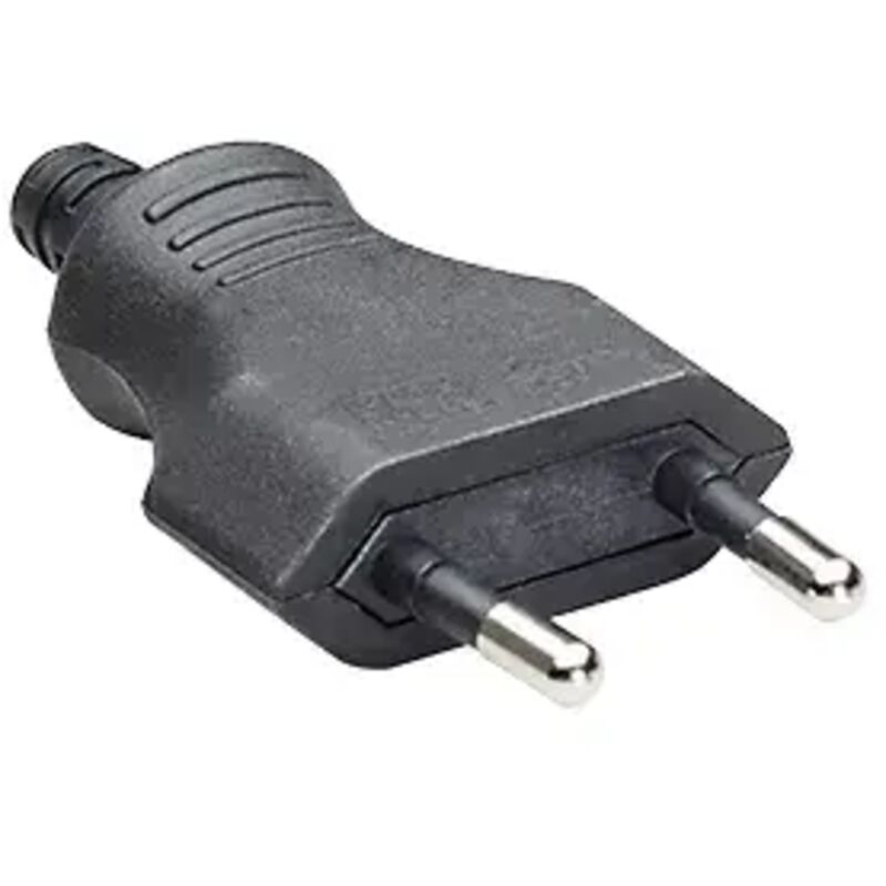 900.010 Eurostecker Kunststoff 250 V Schwarz Ip20 - Bachmann