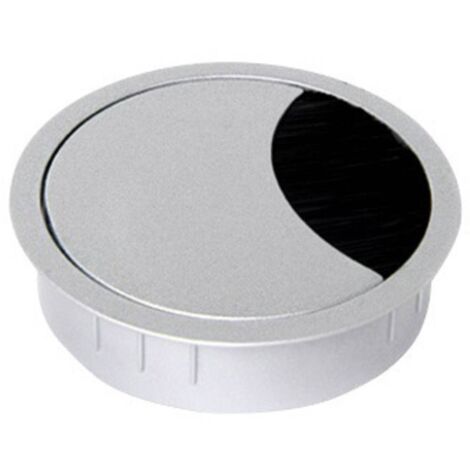 BACHMANN LOOP ROUND Passacavi D80mm bianco alluminio RAL9006, 930.300