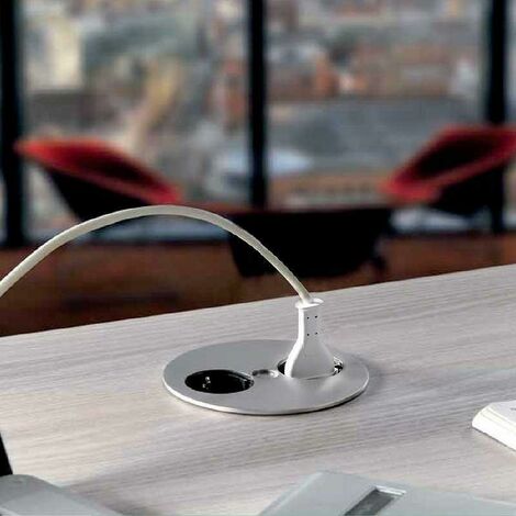 BACHMANN modulo embutir twist 2tomas acero inoxidable , TWIST es un módulo de enchufes ideal para ambientes de oficina, cocina y hogar en general.Con un diseño compacto y