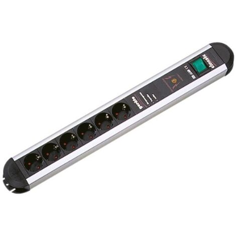 Bachmann PRIMO multiprise électrique noire et grise 3680W