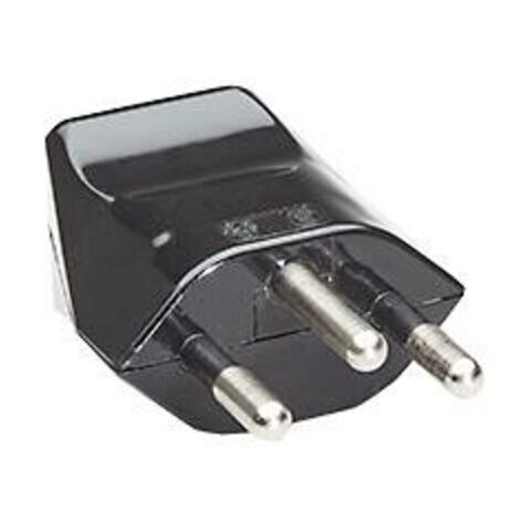 Schutzkontakt Stecker Weiß mit Schraubanschluss Stromstecker Stecker