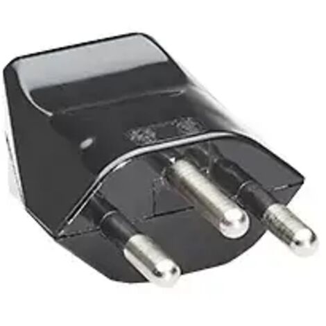 Bachmann Schutzkontakt-Stecker sw, Schweiz 910.175