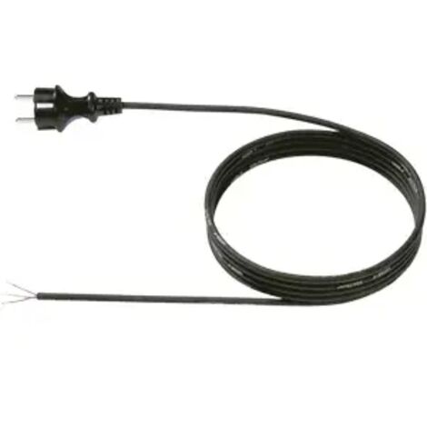 Bachmann Schutzkontakt-Zuleitung 16A/250V,3m,sw 321.175