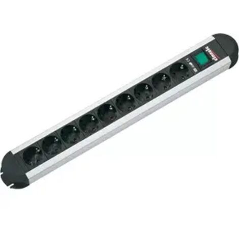 Bachmann Steckdosenleiste 9f. inkl. Wippschalter 330.072