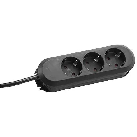 Bachmann Tischsteckdose 3f. 5,0m sw 388.172