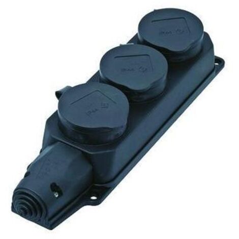 Bachmann Verteiler Steckdose 3xCEE7/3 230 V /16A IP44 381.109