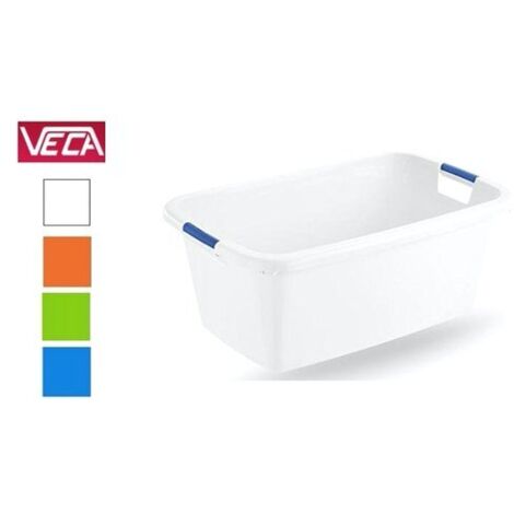 bacinella moplen da 50 cm rettangolare - colori assortiti