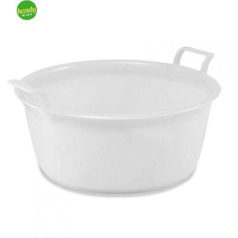 Bacinella Tonda Veca 40cm Bianco