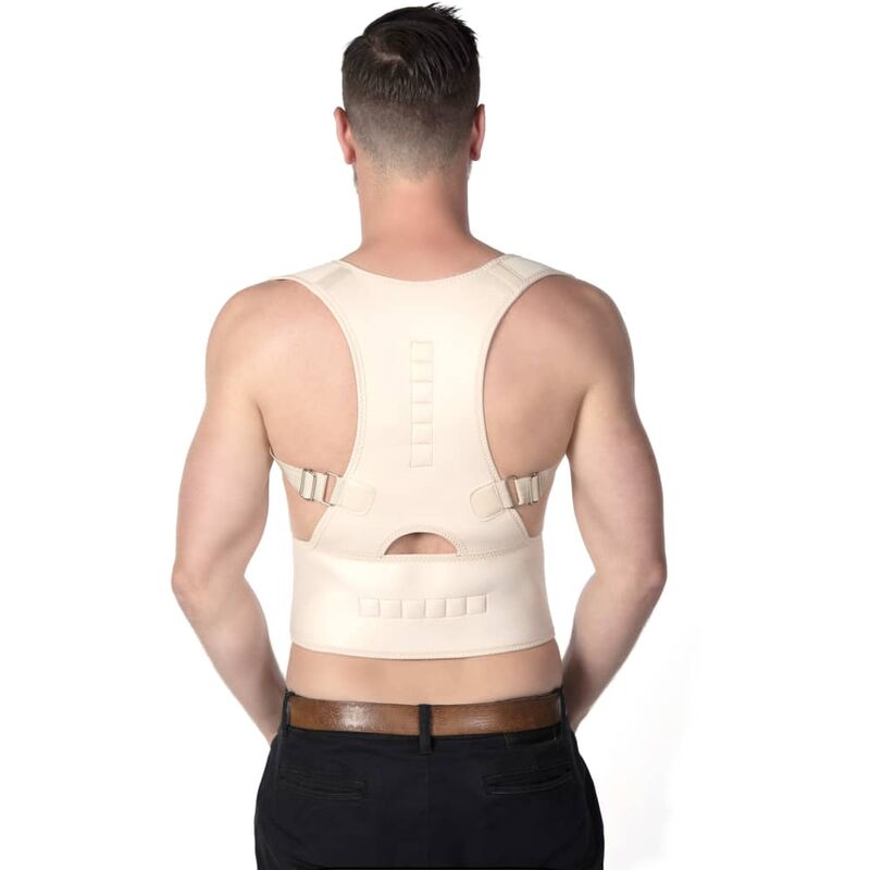 

Back Support Belt Faja cinturón de soporte espalda S-M BSB002 blanco - Blanco