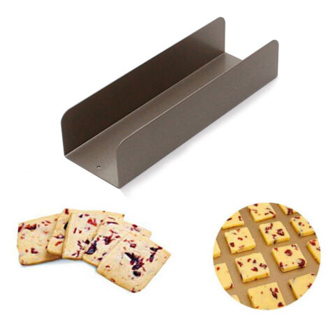 Backblech aus Kohlenstoffstahl, U-förmig für Kuchen und Brot, antihaftbeschichtet
