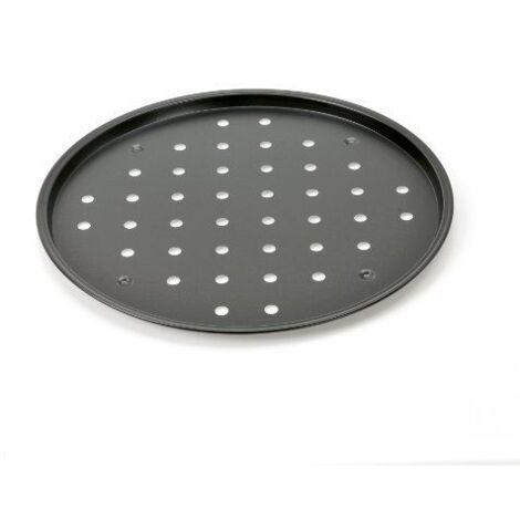 Backblech Pizzablech mit Thermolochung Ø32cm