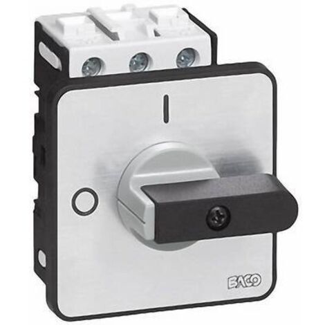 BACO BA174102 Sezionatore 32 A 1 x 90 ° Grigio, Nero 1 pz.