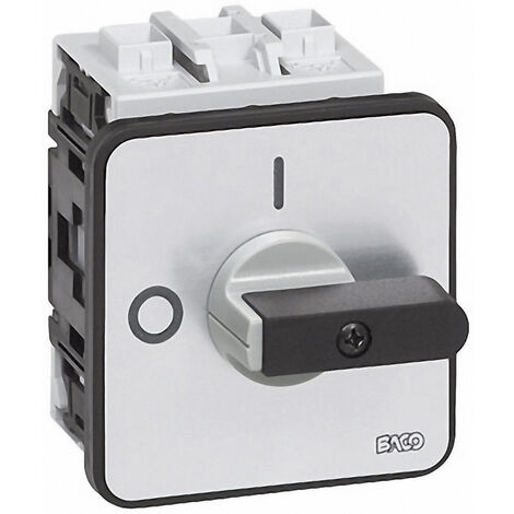 BACO BA174202 Lasttrennschalter  50 A  1 x 90 ° Grau, Schwarz 1 St.