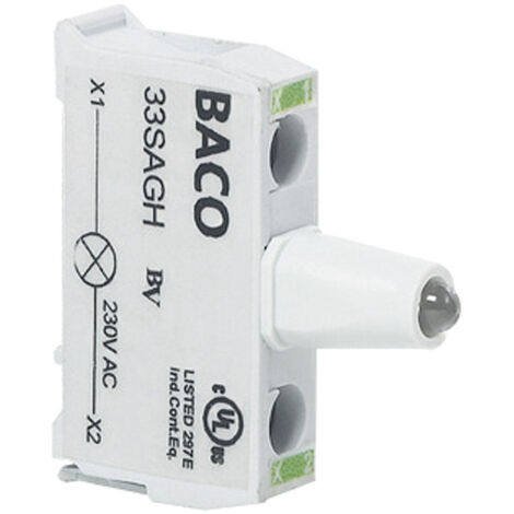 BACO BA33SAYL LED-Element   Gelb  12 V/DC, 24 V/DC 1 St.