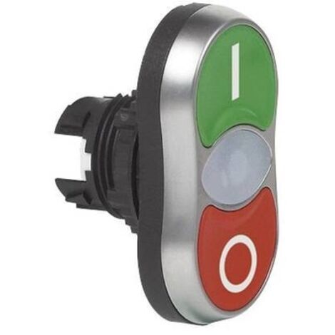 Baco BAL61QH21 pulsante a doppio tasto verde rosso