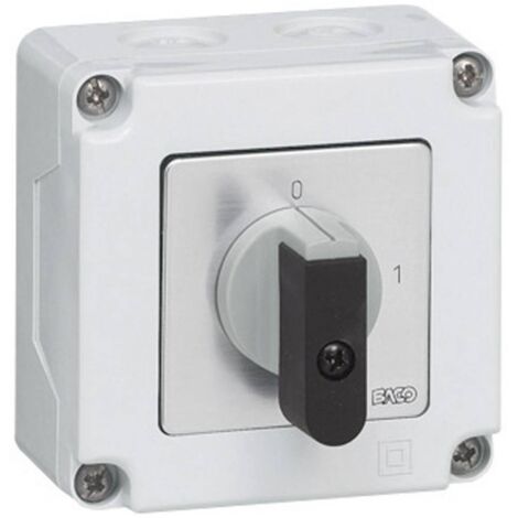 Baco BANB02AGQ Interruttore sezionatore grigio 16 A