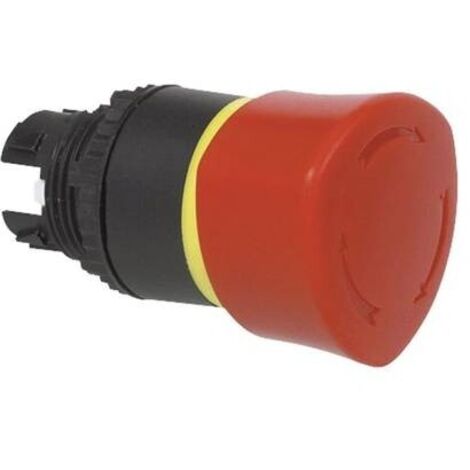 BACO L22ER01 pulsante di arresto di emergenza Anello frontale in plastica, nero IP69K 1 pz.