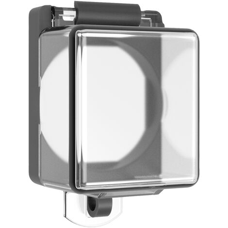 BACO LWA0226 224188 Schutzhaube absperrbar   Schwarz, Transparent 1 St.