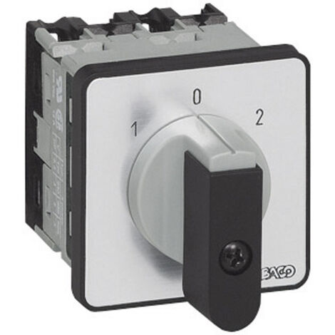 BACO NC03GQ1 Umschalter  16 A  2 x 30 ° Grau, Schwarz 1 St.