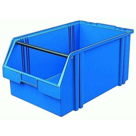 Bacs à bec, empilables, en polystyrène incassable, Taille : 1A, Dimensions 500/450 x 300 x 230 mm, Couleur vert