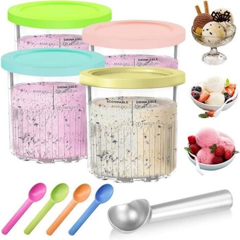 Bacs à Crème Glacée - Ninja - NC501/NC500 - 4 pièces - 680ML - Sans BPA