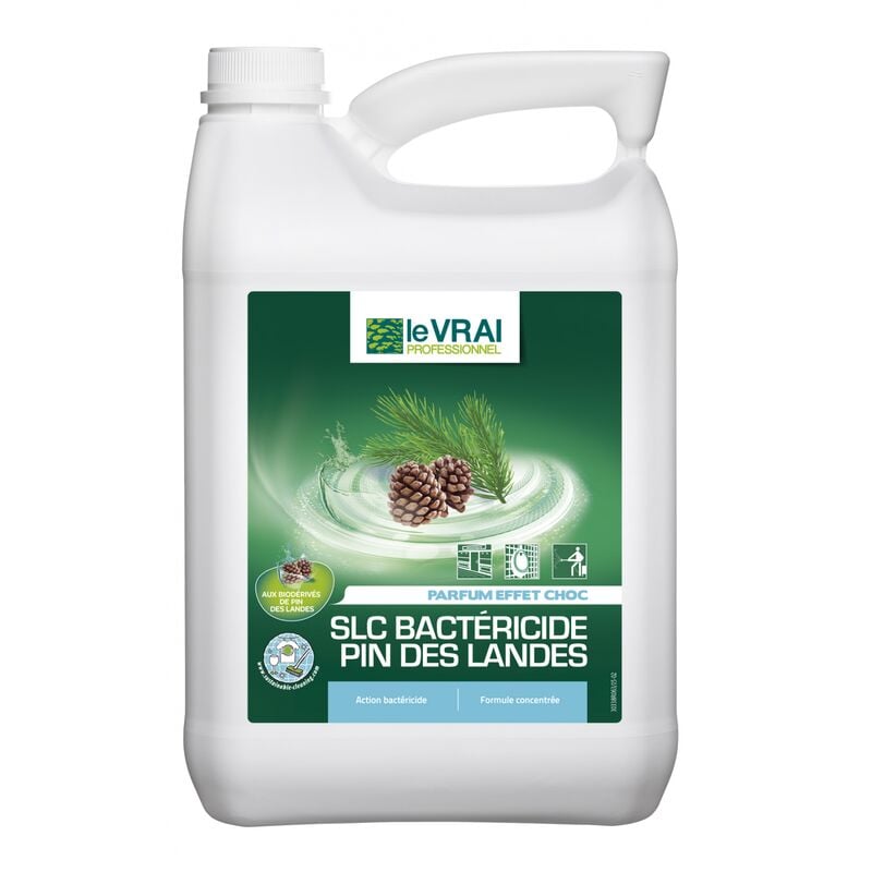 Action Pin - Le vrai - slc bactericide odorisant concentrÉ parfum pin des landes - 5 litres - le vrai professionnel - desodorisant
