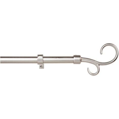BACULO GARDINENSTANGEN-KIT AUSZIEHBAR VON 160 300 CM SILVER STOR PLANET. 8413936050285