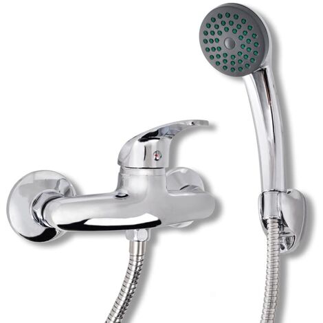 Bad Dusche Mischbatterie Set Chrom 1 | vidaXL