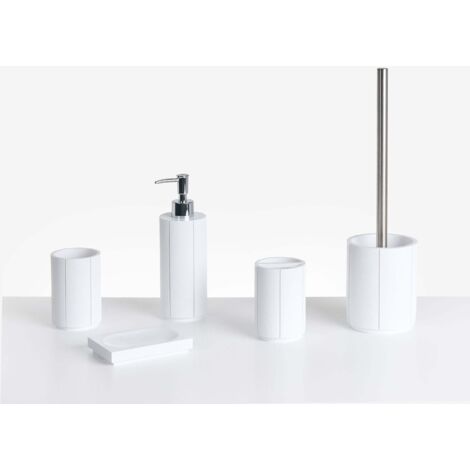 Badaccessoires Set 5-teilig HUALLAGA Weiß