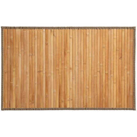 HOMEMAISON Badematte - Bambus - dunkelgrau - 50x80 cm - Atmosphera créateur d'intérieur