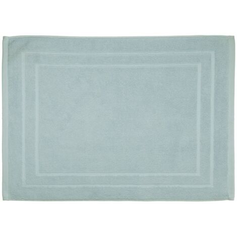 Badematte - Baumwolle - hellblau - 50x70cm - 50x70 cm