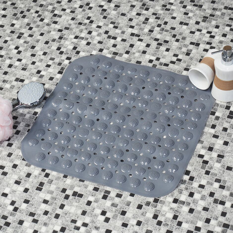 Antirutschmatte für Badewanne - Waschbare rutschfeste Matte mit  Saugnäpfen,Bathing Essentials Badewannen-Sicherheitsmatten für Waschraum,  Badewanne